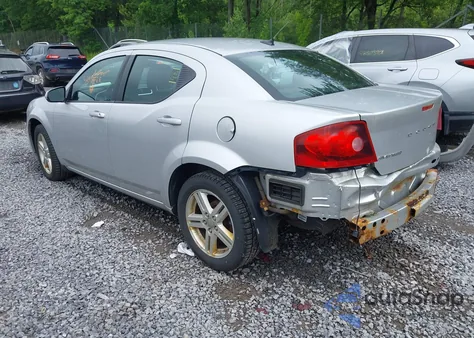 2012 Dodge Avenger Sxt z USA, uszkodzony, nr VIN 1C3CDZCB0CN133422